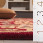 SAFAVIEH Heritage Collection Accent Rug - 2' x 3', Red, Handmade Traditional Ori... - Image 5