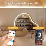 COB LED Strip Lights 100ft,3000K DC 24V Dimmable Warm White Flexible LED Rope Li... - Image 4