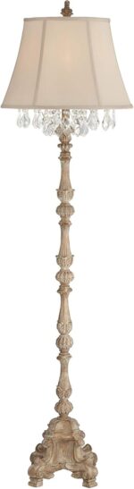 Barnes and Ivy Duval French Vintage Traditional Standing Floor Lamp 63.5" Tall D... - Image 6