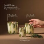 Thymes Frasier Fir Pine Needle Candle – Holiday Candles for Home Scented with No... - Image 5