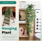 Der Rose 34'' Fake Plants Hanging Artificial Potted Plants Indoor and Outdoor fo... - Image 6