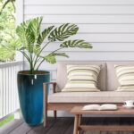 2 Packs 21 inch Tall Planter, Indoor Outdoor Round Planter for Porch, Large Plan... - Image 3