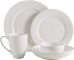 Mikasa Annabelle Bone China 40-Piece Dinnerware Set, Service for 8, Lightweight ... - Image 3
