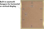 Americanflat 11x14 Picture Frame with Polished Plexiglass - Set of 5 - Use as 8x... - Image 7
