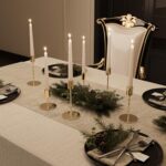 zeochyni Set of 6 French Gold Taper Candle Holders Candlestick Holders, Decor Ca... - Image 3