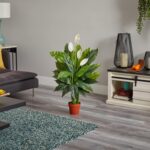 Nearly Natural 42in Artificial Peace Lily Spathiphyllum, Real Touch Silk Plant F... - Image 3