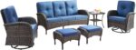 Belord 6 Piece Patio Conversation Sets - Wicker Patio Furniture Sets with Outdoo... - Image 4