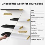 BAYKA Wall Shelves for Bedroom Decor, Floating Wall Shelves for Living Room Kitc... - Image 4