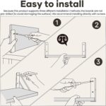 BAYKA Wall Shelves for Bedroom Decor, Floating Wall Shelves for Living Room Kitc... - Image 6