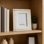 Decorative Alabaster and Marble Picture Frame - Modern Photo Frame for Entryway ... - Image 3