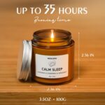 Scented Candle Gift Set, Soy Candles for Women, Sleep Candles for Home Scented, ... - Image 6