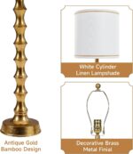 EUO 30.5" Buffet Lamps Set of 2 for Living Room, Buffet Lamps Set of 2 Tall Skin... - Image 4