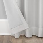 Sun Zero - 56260 Greyson Faux Dupioni Silk Extreme 100% Blackout Back Tab Curtai... - Image 4