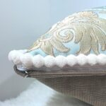 SZHELEJIAM Pillow Covers Set of 2, Jacquard Vintage Embroidered Pillow Cover, So... - Image 5