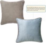 SZHELEJIAM Pillow Covers Set of 2, Jacquard Vintage Embroidered Pillow Cover, So... - Image 8