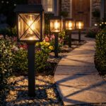 XMCOSY+ Solar Lights Outdoor, 8 Pack 50LM Bright Solar Pathway Lights, IP65 Wate... - Image 6