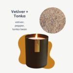 Calyan Wax Co. Vetiver & Tonka Scented Candle - 75 Hour Burn - Luxury Non Toxic ... - Image 3