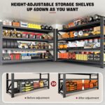 RAVIGIN 5000LBS Storage Shelves,71" W Garage Shelving Heavy Duty Metal Adjustabl... - Image 6