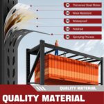 RAVIGIN 5000LBS Storage Shelves,71" W Garage Shelving Heavy Duty Metal Adjustabl... - Image 7