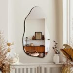 TRAHOME Irregular Asymmetrical Wall Mirror for Living Room Bathroom Entryway, Mo... - Image 6