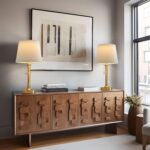 Oneach Modern Gold Brass Table Lamp Set of 2 for Bedroom Living Room 19.5'' Trad... - Image 6