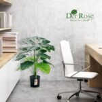Der Rose 28'' Fake Plants Large Artificial Tropical Faux Plants Indoor Tall for ... - Image 6