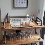 Bar Cart Tray, Decorative Mirrored Tray with Handles, Large Capacity Organizer, ... - Image 3