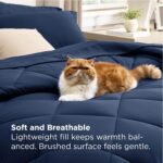 Bedsure 7 Pieces Queen Comforter Set Premium Series, Hotel Luxury Soft Bed in a ... - Image 4