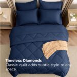 Bedsure 7 Pieces Queen Comforter Set Premium Series, Hotel Luxury Soft Bed in a ... - Image 5