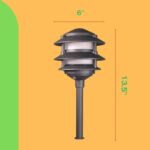 BestPro Lighting Outdoor Landscape Lighting 2PK Pathway Lights Low Voltage 20 Wa... - Image 3