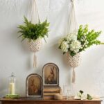 Shappy 1 Pack Jute Crochet Long Plant Hanger for 3 Inch to 12 Inch Pots, Macrame... - Image 5