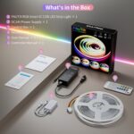 PAUTIX RGB Smart IC COB LED Strip Light Addressable 32.8ft/10m,UL-Listed 24V Col... - Image 9