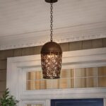 Designers Fountain 97594-BU Amherst Hanging Lantern, Burnt Umber - Image 3