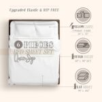 Elegant Comfort Amelia Paisley Printed 6-Piece Sheet Set, Deep Pocket 1500 Threa... - Image 4
