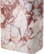 SAFAVIEH Couture Lighting Collection - Lisabryna White & Red Marble Table Lamp w... - Image 4