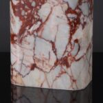 SAFAVIEH Couture Lighting Collection - Lisabryna White & Red Marble Table Lamp w... - Image 8