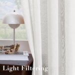 H.VERSAILTEX Linen Curtains Nickel Grommet Natural Linen Semi-Sheer Curtains 2 P... - Image 6