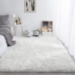 HOMBYS 10x14 Oversized Faux Fur Area Rug for Living Room Bedroom, Super Soft & F... - Image 3