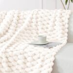 Whale Flotilla Fleece Throw Blanket for Couch or Bed, Luxury 3D Jacquard Super S... - Image 5