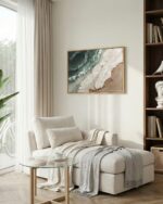 ARPEOTCY 3D Textured Large Framed Canvas Wall Art Prints, Abstract Hand-Painted ... - Image 4