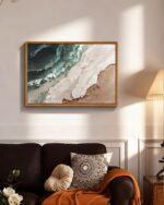 ARPEOTCY 3D Textured Large Framed Canvas Wall Art Prints, Abstract Hand-Painted ... - Image 6