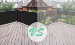 SunnyRoyal 3'x12' Balcony Privacy Fence Screen Apartment Railing Deck Cover, 3FT... - Image 4