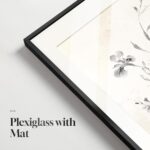 Framed Boho Vintage Botanical Wall Art, Set of 6 Black and White Floral Canvas P... - Image 6