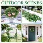 Fake Leaves(24pack) Faux Greenery Stems,Silk Greenery,Artificial Tree Branches,f... - Image 6