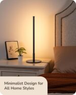 EDISHINE Upgraded LED Table Lamp, Stepless Dimmable Bedside Lamp with 3 Color Te... - Image 4