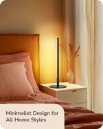 EDISHINE Upgraded LED Table Lamp, Stepless Dimmable Bedside Lamp with 3 Color Te... - Image 5