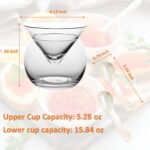 Caviar Server Set Glass Caviar Dish with 3.54 inch Shell Spoons Mother of Pearl ... - Image 5