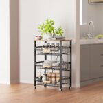 NiuYichee 4-Layer Fruit Basket Kitchen Food Storage Organizer and Storage Rack, ... - Image 7