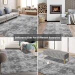 Shag Area Rugs for Bedroom Living Room,4X6 Ultra Soft Fluffy Area Rugs for Dorm,... - Image 5