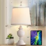 PARTPHONER Retro Table Lamps Set of 2, Bedside Lamp for Bedroom Rustic Farmhouse... - Image 4